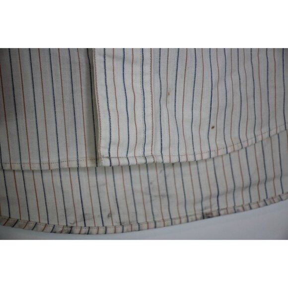 RRL Double RL Ralph Lauren Mens Medium Striped Button Up Shirt F1281 - Picture 3 of 8